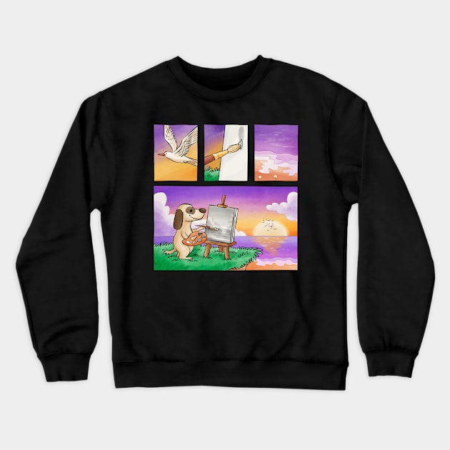 Painter Crewneck Sweatshirt by salihgonenli